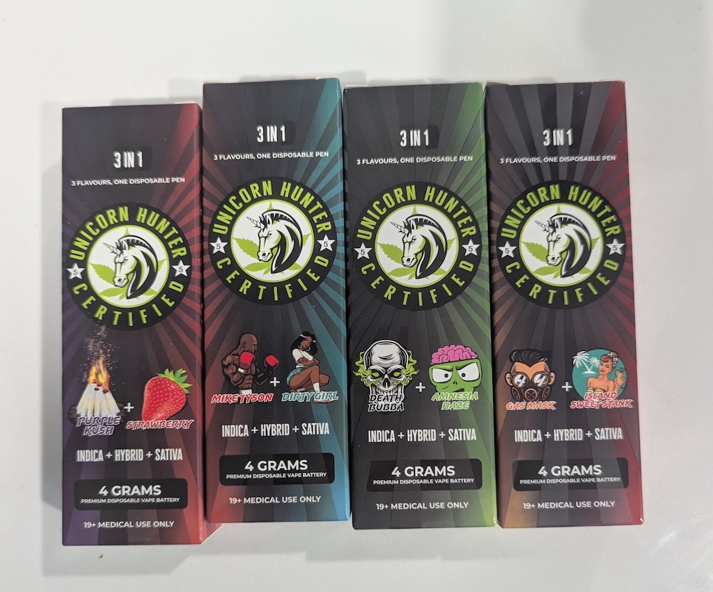 Unicorn Hunter – Triple Chamber Disposable Vape Pen (4g) - Image 2
