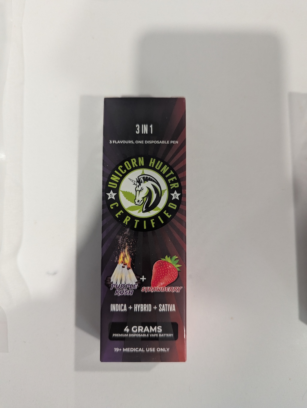 Unicorn Hunter – Triple Chamber Disposable Vape Pen (4g)